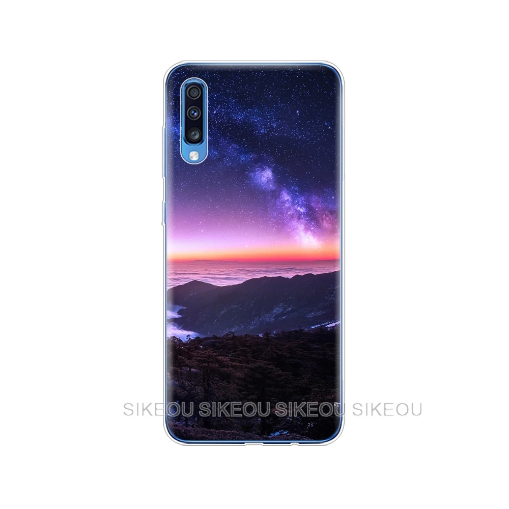 Чехол для Samsung A70 2019 мягкая задняя крышка из ТПУ Galaxy силиконовый чехол A 70 A705 A705F