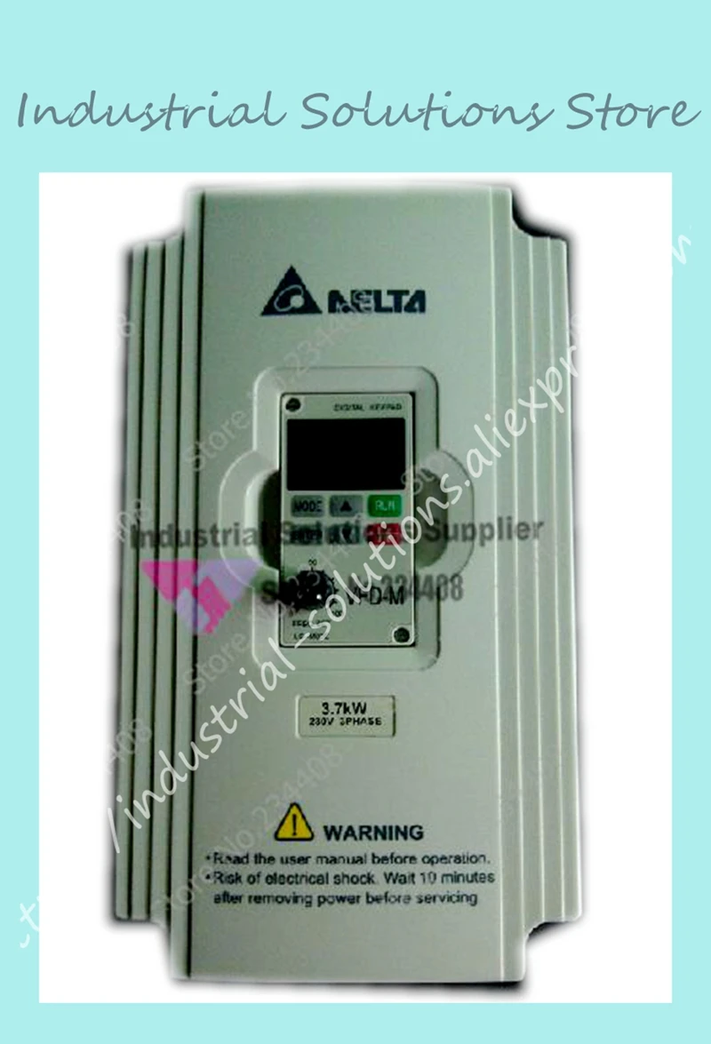 Вход 3ph 220 V Выход 3ph инвертор 3 этап VFD037M23A 0 ~ 240 V 17A 0,1 ~ 400 Гц 3.7KW 5HP Vfd-серии m новая