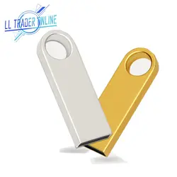 LL trader 16/32/64 GB USB Flash Drive 128 GB Flash Drive Металлические Cle USB памяти внешних накопителей Stick ручка мини диск для устройство для ПК