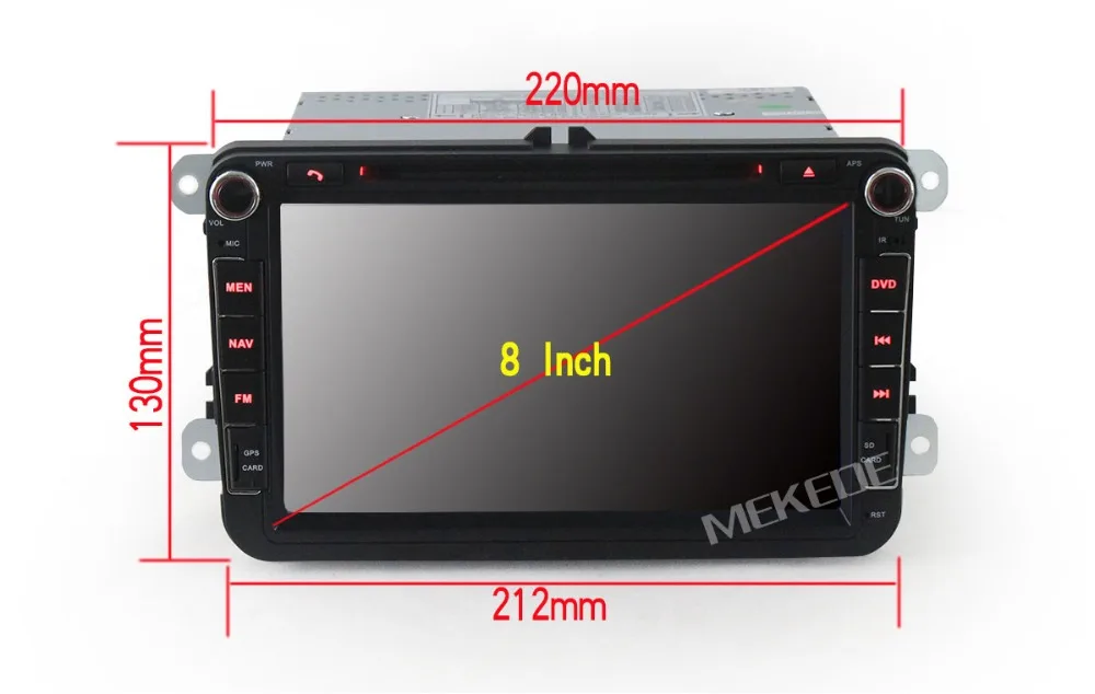 Flash Deal Android 9.1 2+32G  Quad Core Car DVD GPS Navigation for Volkswagen  polo golf passat tiguan skoda yeti superb rapid for skoda 8