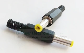 

NCHTEK DC Male 5.5x2.5mm Yellow Tip plastic Cover Connector Adapter, DC Power Jack Plug/Free DHL Shipping/200PCS