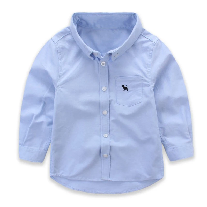 Grandwish School Shirts for Toddler Boys Kids Spring White Blue Pink Shirt Children Autumn Cotton Pullover Girls 24M-12T,TC007 цена Grandwish School Shirts for Toddler Boys Kids Spring White Blue Pink Shirt Children Autumn Cotton Pullover Girls 24M-12T,TC007 цены онлайн