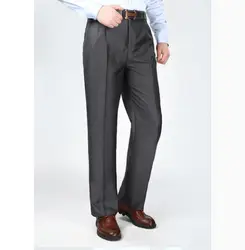 Мужские шелковые брюки Mulberry деловые повседневные Прямые брюки A3