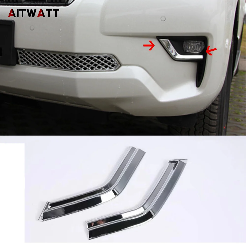 AITWATT автомобильные хромированные передние противотуманные светильник из АБС