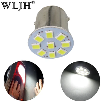 

WLJH 50PCS 1156 BA15S 7506 LED 1157 BAY15D 7528 LED Auto Car-Styling Truck Tail Stop Brake Light Backup Reverse Lamp Bulb 24V