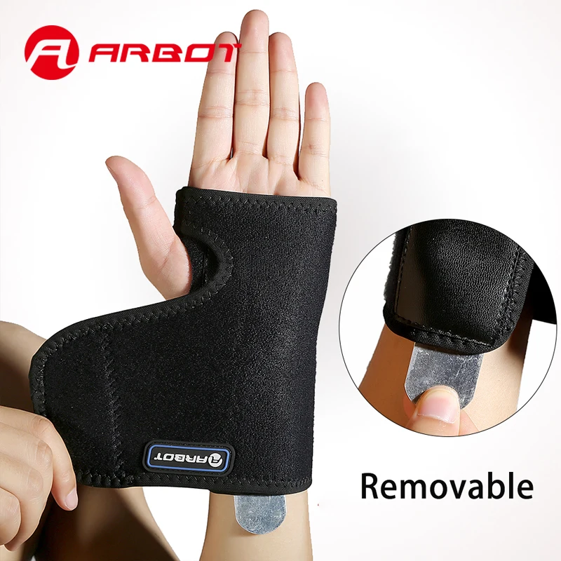 Arbot Training Sports Splint Wristband Thumb Support Weightlifting