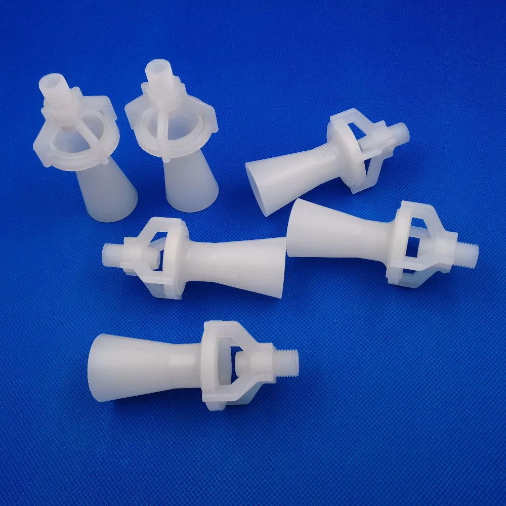 Teflon eductor nozzle/PVDF mixing nozzle,PVDF spray nozzle,tank liquid