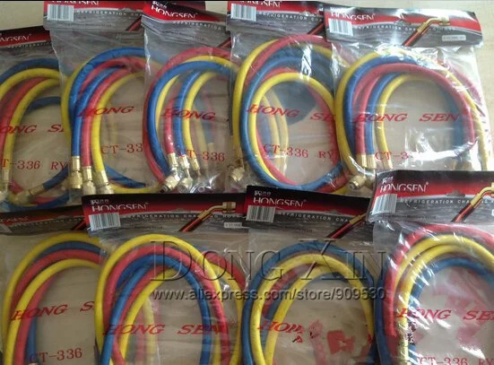 

High quality CT-336 1m air conditioning refrigerant filling pipe plus liquid pipe tube fluoride For R12 R22 R134A