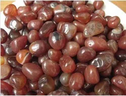 

MARVELLOUS NATURAL LARGE RED AGATE QUARTZ CRYSTAL TUMBLED STONE