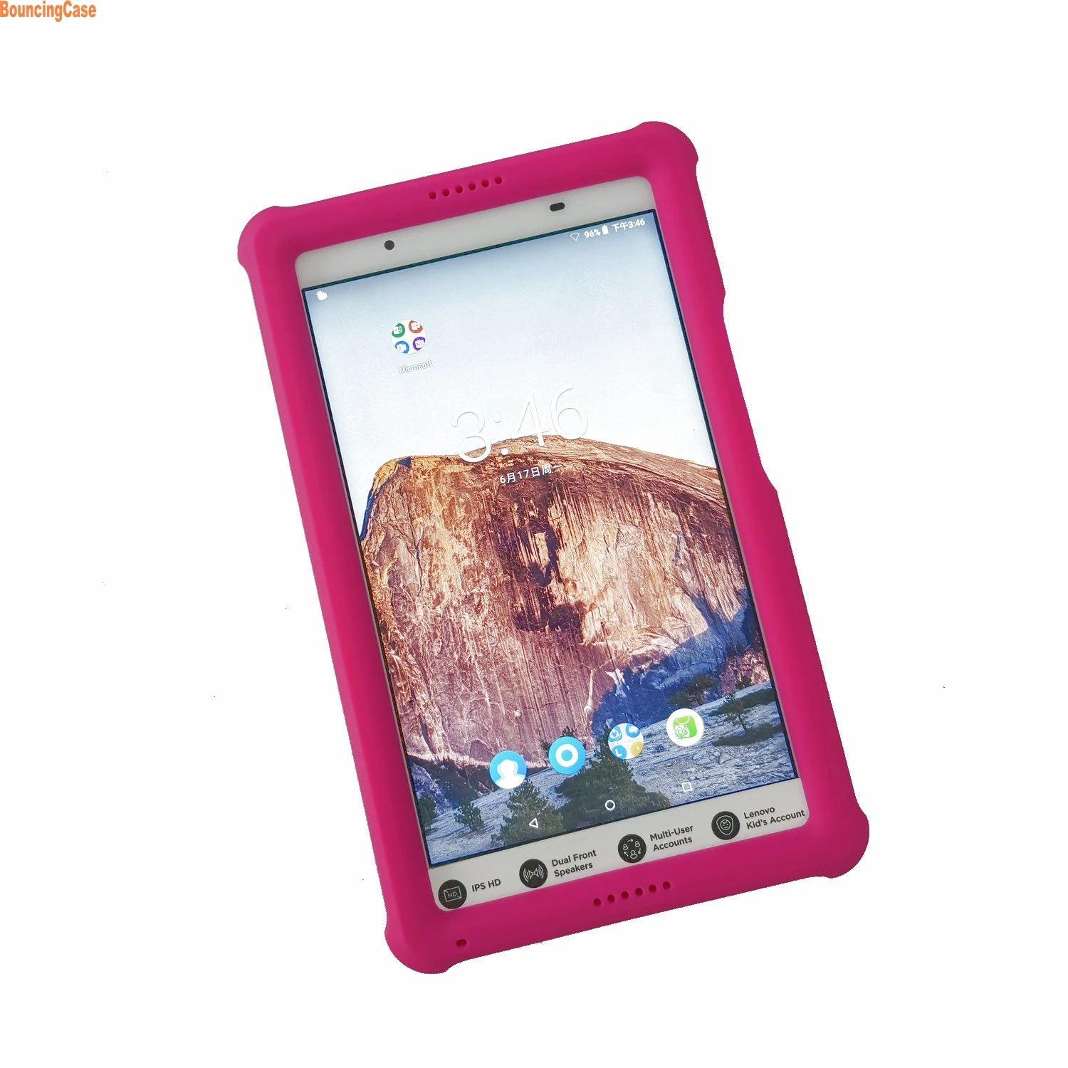 

Quality Case for Lenovo Tab 4 8 Tablet Cover Model TB-8504F Shockproof TB8504 F/X Shockproof Silicone Rugged Case