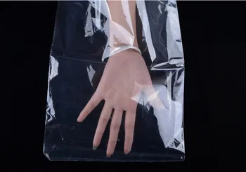 

10*20cm 200Pcs/lot Clear PVC Plastic Heat Shrinkable Grocery Storage Bag Wrapping Membrane Cosmetics Gifts Packing Pouch