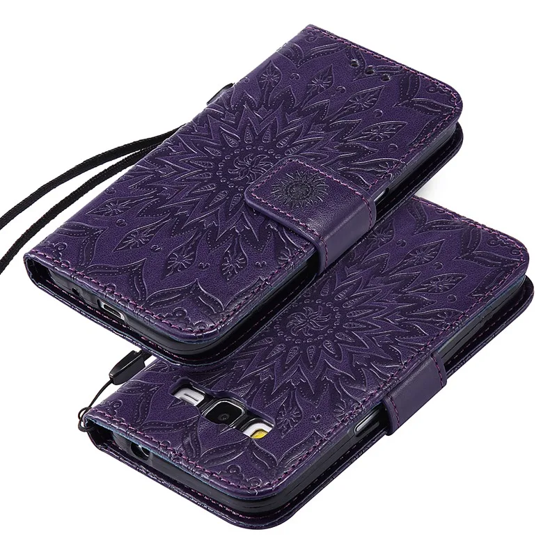 For Samsung Galaxy G530 Case Flip Leather Wallet case for galaxy Core Prime G360 Stand Card Slot Coque J2 | Мобильные телефоны и