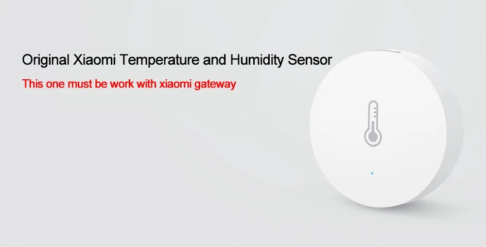  Xiaomi Temperature Humidity Sensor Zigbee Wireless Intelligent Mini Environment Detector For Smart  - 32958751907