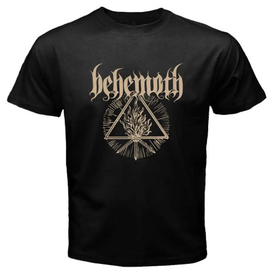Jzecco Новый Behemoth логотип Death Metal рок-группа Для мужчин черный футболка Размеры S до 2XL