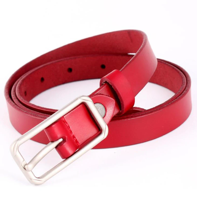 

New Designer Cowskin Women's Belts Fashion Genuine Leather Brand Strap Female Waistband Pin Buckles Fancy Vintage for Jeans