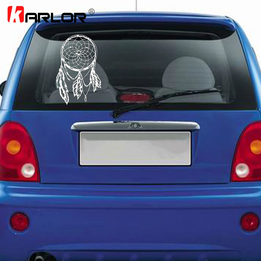 

20x13cm Personality Dream Catcher Car Stickers and Decals DIY Decoration Cover Scratches Automobiles Products Car Accessories