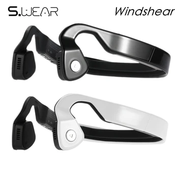 

Hot Selling WindShear Bone Conduction Bluetooth Stereo Headset Sports Wireless Headphones with mic with Retail box Free Shipping