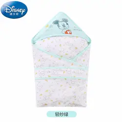 Disney 90*90 см с капюшоном Решетки Ванна Полотенца Etamine для маленьких мальчиков халат для девочки для младенцев Детские хлопчатобумажное