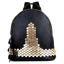 2016 New Fashion Women Leather Casual Backpack High Quality font b Women s b font School