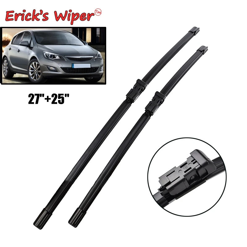

Erick's Wiper Front Wiper Blades For Opel Astra J Coupe 2012 -2015 2014 Estate GTC Hatchback Windshield Windscreen Front 27"25"