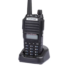 2pce For Baofeng UV-82 Walkie Talkie Dual Band Two-Way Radio UHF VHF Radio + Earpiece UK