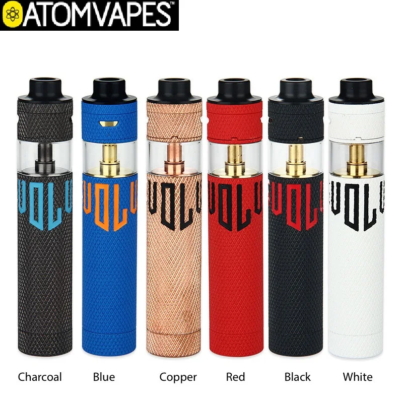 

Hot AtomVapes Revolver Reloaded 2 Mechanical Kit with 4ml RDTA Atomizer No Battery Atom Vape Mechanical Mod vs Elite Mech Mod