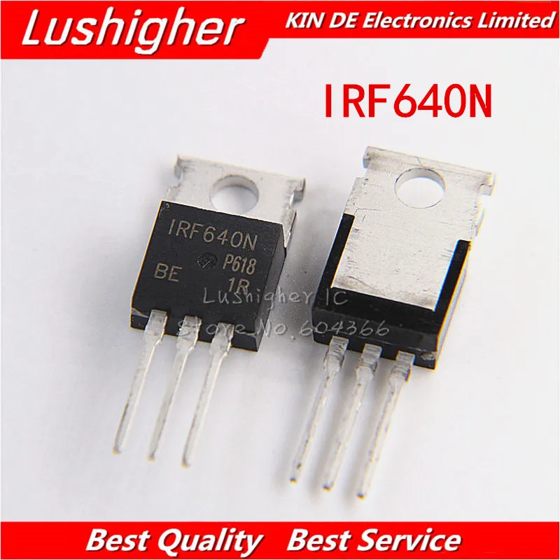 10 шт. IRF640N TO220 IRF640 TO-220 IRF640NPBF мощный MOSFET новый оригинальный | Электронные компоненты