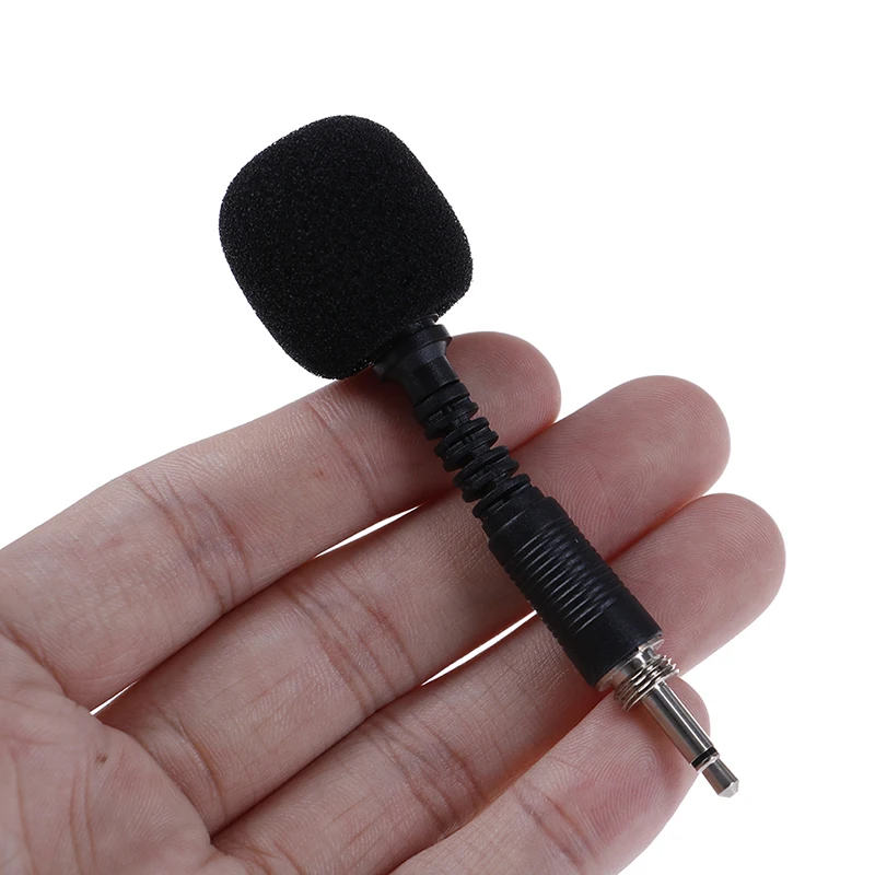 

1 PC 10cm Mini 3.5mm Mobile phone Interface Flexible Microphone Stereo For iPhone Android