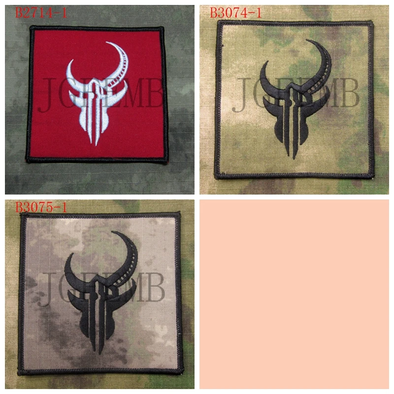 Devgru SealTeam Demon Hunter Военная Тактическая вышивальная нашивка|embroidery patch|patches patchesmilitary