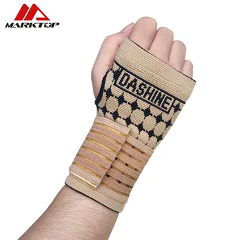1 paar Sport Wrist Band Ademend Polssteun Brace Zweetband Guard Sport Tennis Squash Badminton GYM Hand Polsband Protector