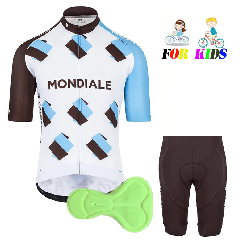 New Kids Cycling Jersey Wear Short Sleeves Cycling Set Boys Bike