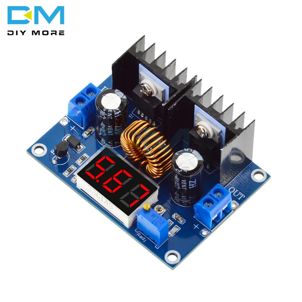 

XH-M404 DC 4-40V 8A Voltage Regulator Module Digital PWM Adjustabl DC-DC Step Down Voltage Regulator DC XL4016E1