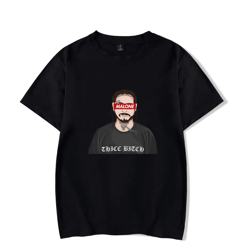 

Post Malone New Arrival Summer Funny Short Sleeve Casual Hip Hop T-shirts Fashion Print Round collar Unisex Tops Tee Post Malone