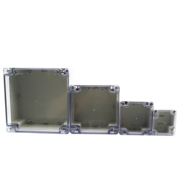 

Wateproof Junction Box Plastic Enclosure Transparent cover Project Instrument Case Electrical Project Box with Clear Cover