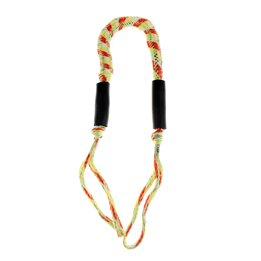 3.5 ft Bungee Cord Rope Dock Lines Shock Cord Boat Docking Stretch with double Loops Marine Dock Bungee Tie 