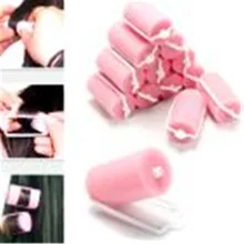 Новинка 12 шт волшебная губка Пена Подушка волосы плойка конусная бигуди заколки для прически твист аксессуары для волос#0405 BB