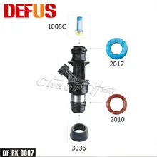 DF-RK-0007 50 шт./пакет 4 модель фильтр топливной форсунки уплотнительное кольцо пластиковая крышка авто часть для ремонтного комплекта завод Китай Горячая