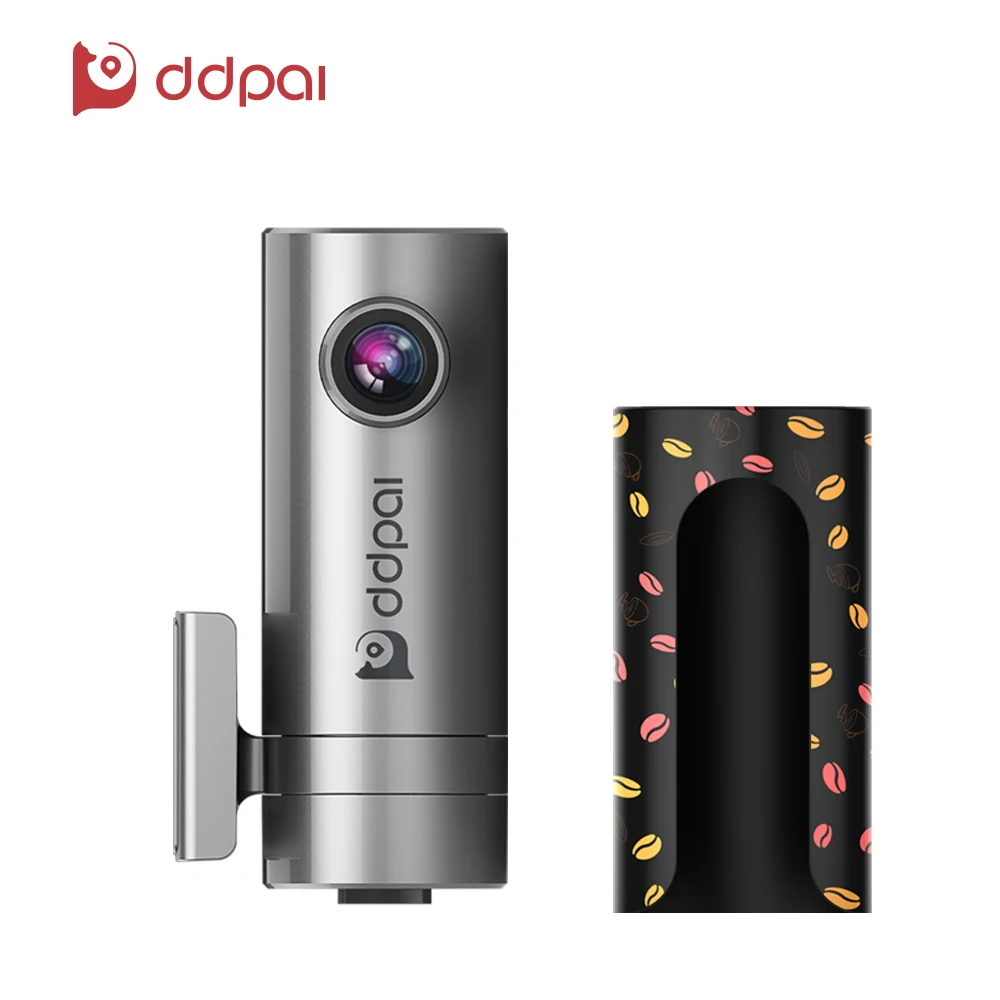 Ddpai mini2 1440 P ультра Full HD регистраторы один клик Беспроводной удаленных снимков
