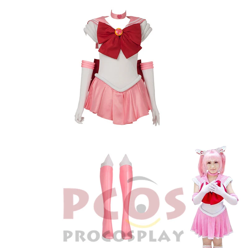 

ProCosplay Sailor Moon Cosplay Costume sailor moon Sailor Chibimoon cosplay free shipping costume for women 000272