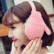 Гетры для ушей девушки женщины Милые Плюшевые Пушистые меховые наушники ушные наушники с ушками наушники для ушей