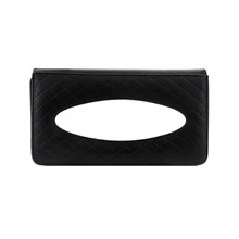 New-1Pc Автомобильный солнцезащитный тканевый ящик солнцезащитный козырек подвесной поднос автомобильный мешок для бумажных полотенец кожа