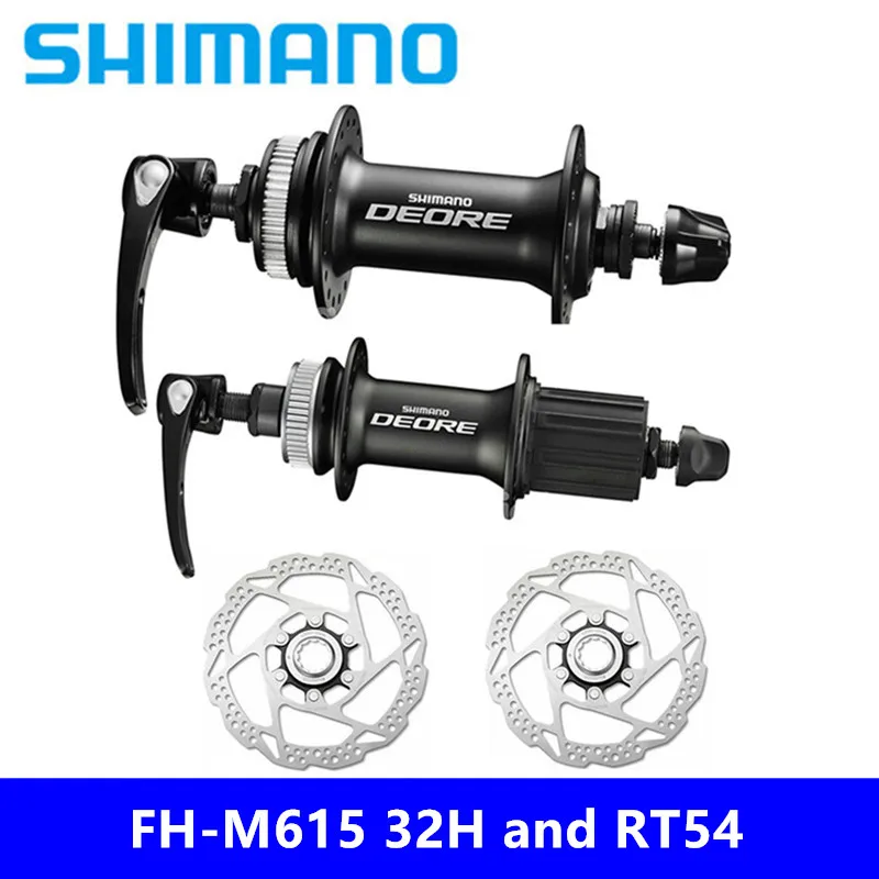 Оригинальный SHIMAN0 DEORE FH M615 колесо горного велосипеда замок 32 отверстия черный
