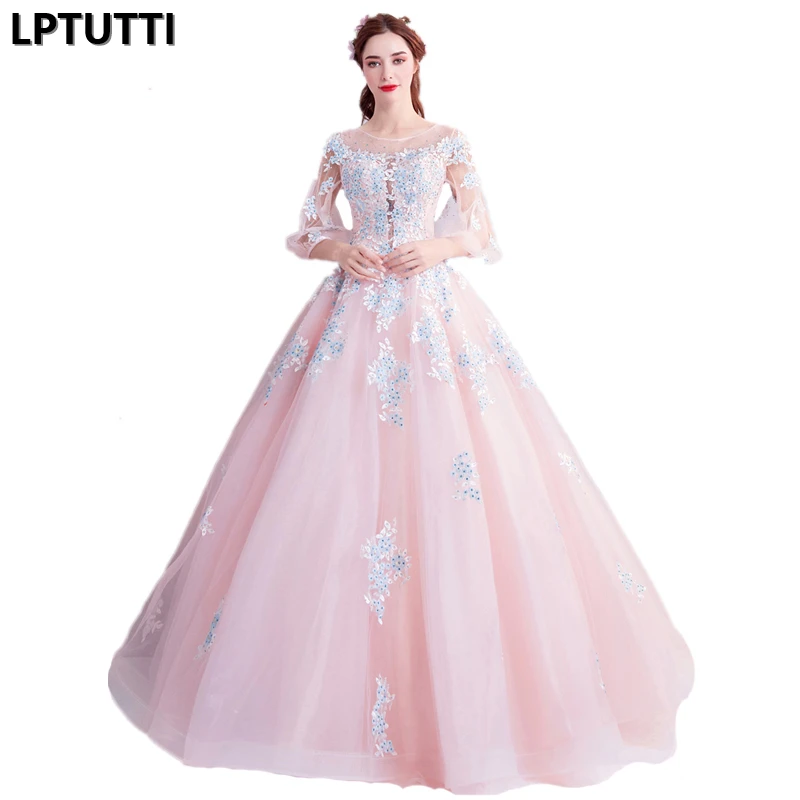 

LPTUTTI Crystal Embroidery New For Women Elegant Date Ceremony Party Prom Gown Formal Gala Events Luxury Long Evening Dresses