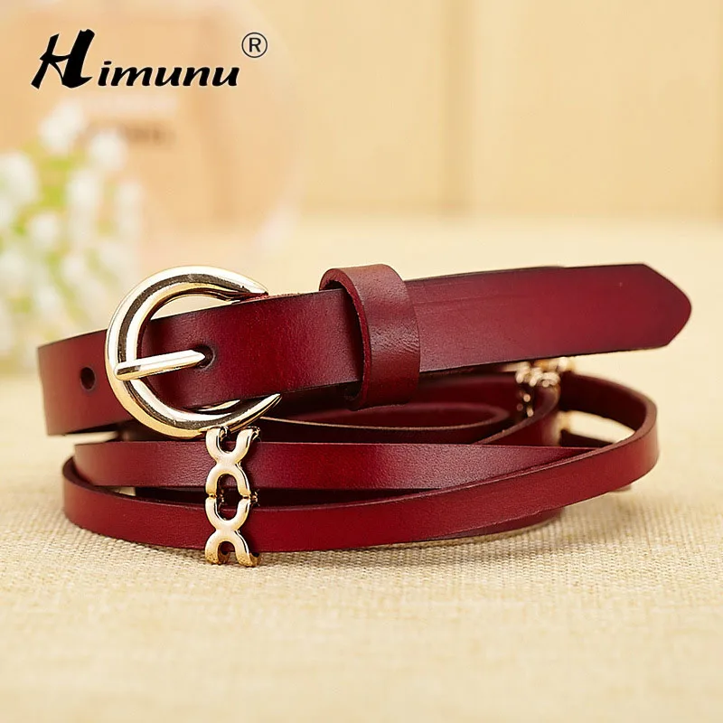 genuine leather belt for ladies