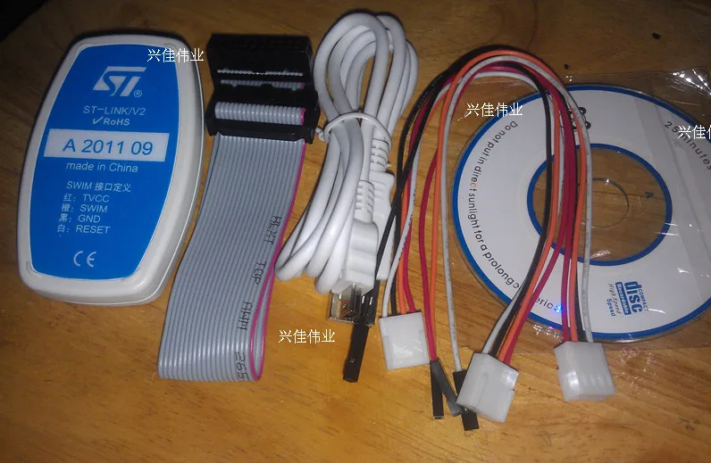 

-LINK / V2 CN) STLINK STM8 STM32 Emulator Download the disc cassette