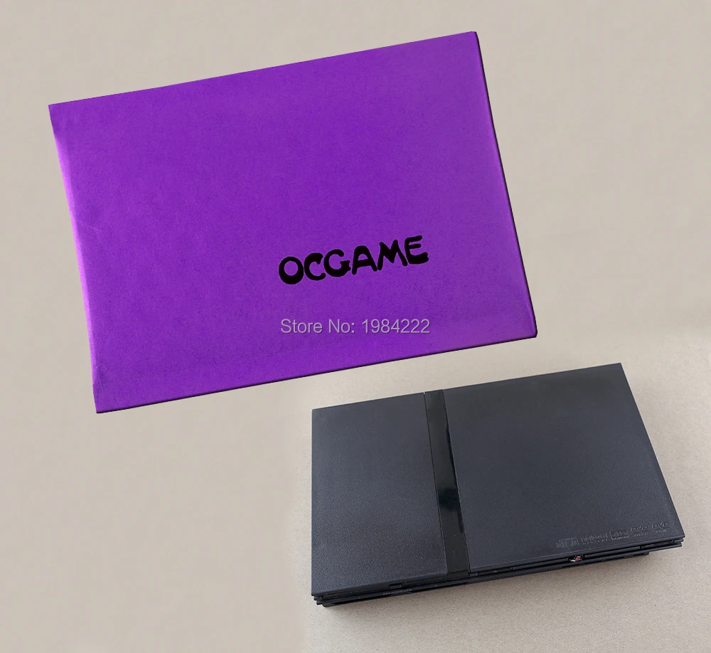 OCGAME Высокое качество полный корпус чехол для PS2 тонкий 7w 70000 7000X крышка консоли с этикеткой