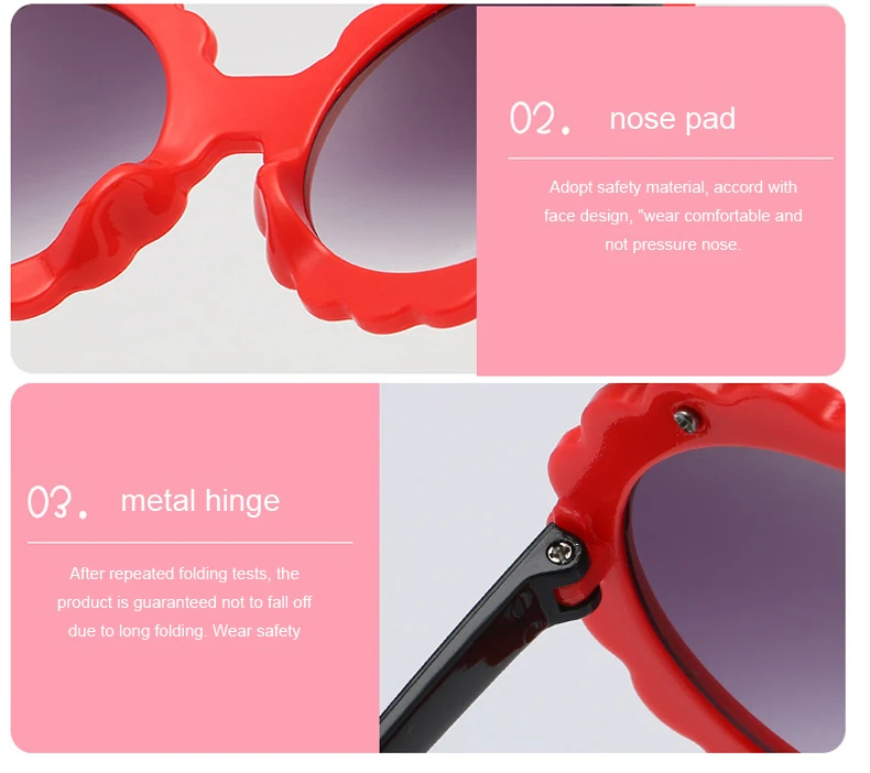MINIMUM Crown Children Sunglasses Boy Girl Child Sunglasses Light and comfortable Kids Eyewear Anti-UV Fashion Baby Sun glasses1 (14)