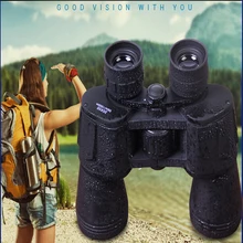 Тактический бинокль 20X50 HD широкоугольный Центральный зум BAK4 бинокулярный телескоп для спорта на открытом воздухе, путешествий, экскурсий, стрельбы, охоты