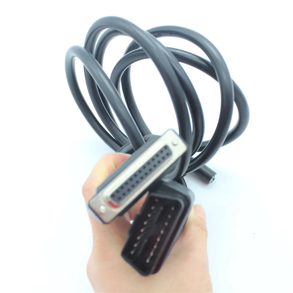 

Truck Main Cables for Inline 5 Insite 7.62 16pin to 25pin Cable Test Cable Connector Auto Car Diagnostic Tool Adapter