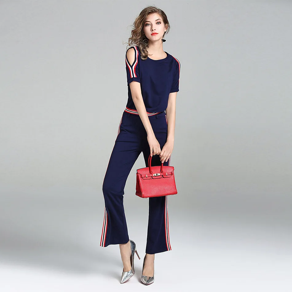 To acquire Striped women trousers pantsuits for summer pictures trends Buy Striped women trousers pantsuits for summer pictures trends
